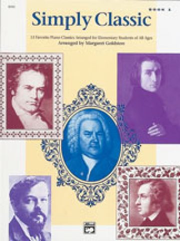 Simply Classic, Book 1 - 13 Favorite Classics Arranged for Elementary Students