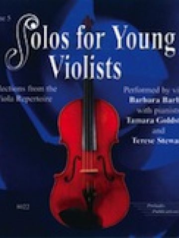 Solos for Young Violists CD, Volume 5