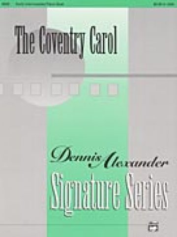 The Coventry Carol (Early Intermediate Piano Duet)