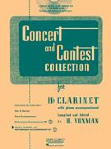 Concert and Contest Collection for Bb Clarinet w/ Online Audio & Printable Piano