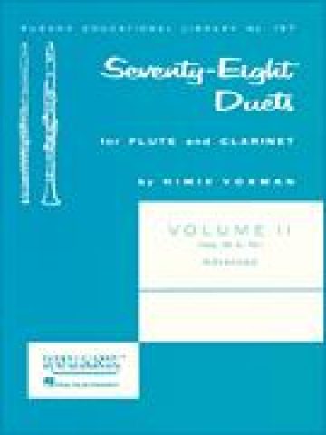 78 Duets for Flute and Clarinet Volume 2